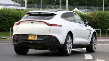 Aston-Martin DBX - hybrid spy pic