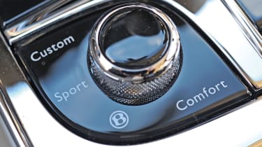 Bentley GT Speed Convertible interior detail