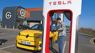 EV charging hacks - R5 charging from Tesla point