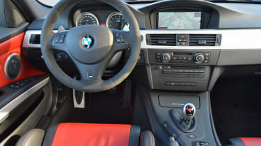 BMW M3 CRT interior