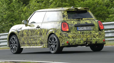 Mini Cooper S spy shot