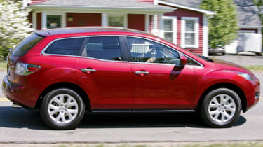 Side view of Mazda CX-7