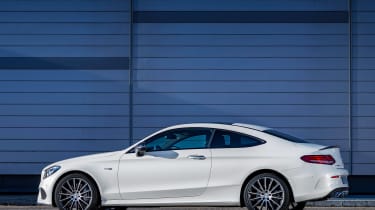 Mercedes C 43 AMG Coupe - side static