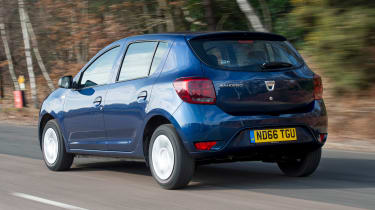 Dacia Sandero facelift - rear