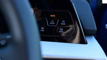 Volkswagen Golf facelift 2024 UK - buttons