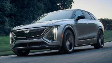 2026 Cadillac LYRIQ-V - front tracking