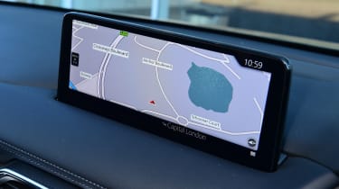 Mazda CX-5 long termer - infotainment screen