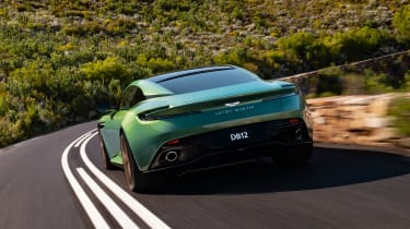 Aston Martin DB12 - rear tracking