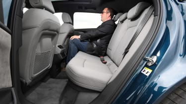 Audi e-tron long termer - first report Joh n McIlroy rear seats