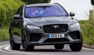 Jaguar F-Pace SVR - front cornering