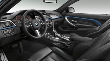 BMW 4 Series convertible interior 