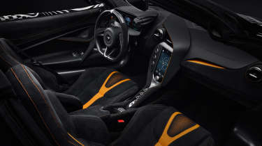 McLaren 750S Project Viva - dash