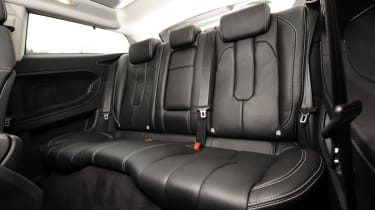 Range Rover Evoque Coupe rear seats