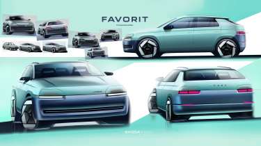Skoda Favorit reimagined