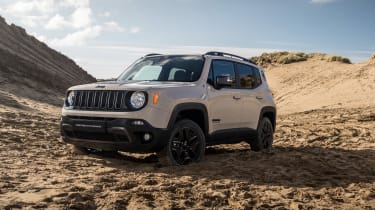 Jeep Renegade Desert Hawk front quarter