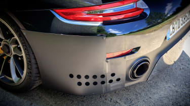 Porsche GT2 RS prototype - exhaust