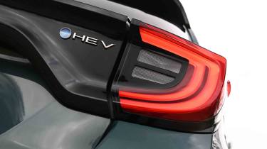 Toyota Yaris - tail light detail