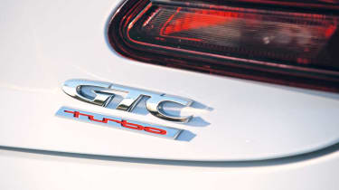 Vauxhall Astra GTC badge
