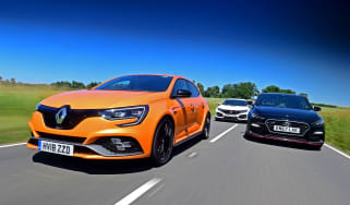 Renault Megane R.S. vs Honda Civic Type R vs Hyundai i30 N - header