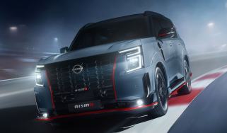 Nissan Patrol Nismo - front 3/4 dynamic