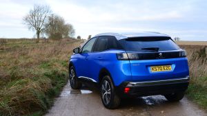 New Peugeot 3008 facelift 2020 rear static