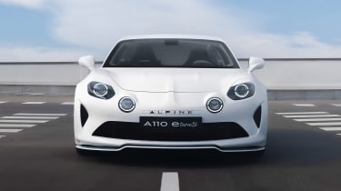 Alpine A110 E-ternite concept - full front