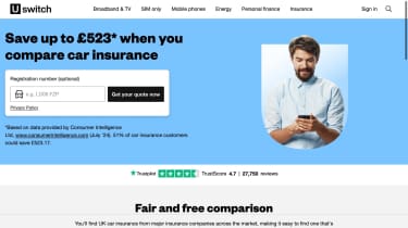 Best car insurance comparison sites - uSwitch