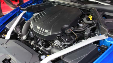 Kia Stinger GT - show engine