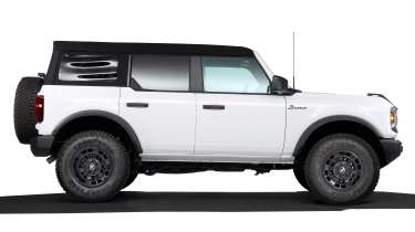 Ford Custom Garage Packages Matte Black Ford Bronco - side profile