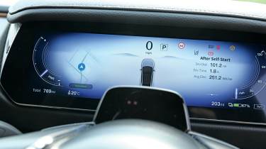Mazda 6e - driver display