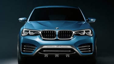BMW X4 Concept head on