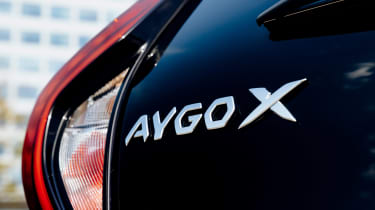 Toyota Aygo X - Aygo X badge