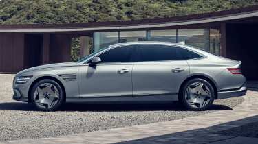 2024 Genesis Electrified G80 - side profile