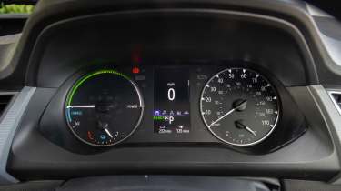 Nissan Townstar EV - dashboard dials