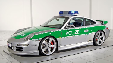 Porsche 911 police car