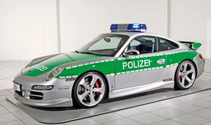 Porsche 911 police car