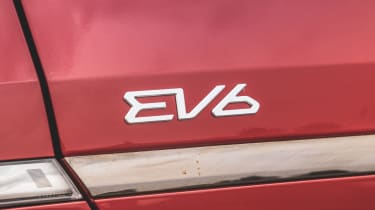 Kia EV6 - rear badge
