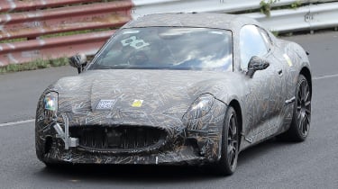 Maserati GranTurismo Folgore spyshot - front