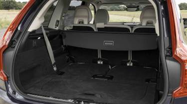 Volvo XC90 B5 - boot with third-row folded