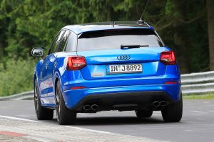 Audi SQ2 spy shots - rear tracking 2