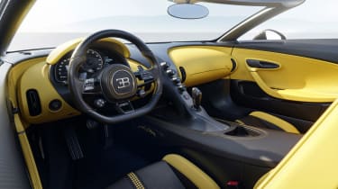 Bugatti W16 Mistral - dash