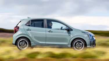 Kia Picanto facelift UK - side