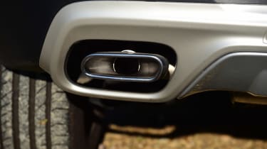 Volvo V40 Cross Country - exhaust detail