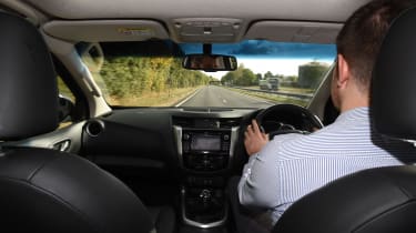 Nissan Navara long-term - third report Steve driving
