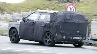 2027 Hyundai Tucson - rear angled