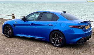 Alfa Romeo Giulia Quadrifoglio long-term test - rear angled