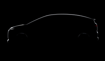 Audi A2 e-tron side profile teaser