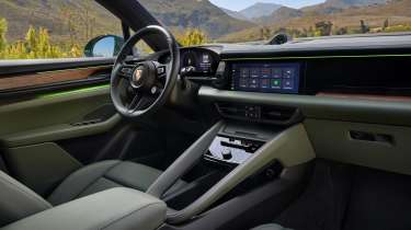 Porsche Macan 4S - dash