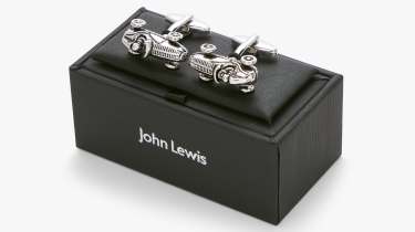 John Lewis racing cufflinks