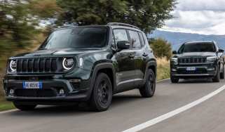 Jeep Renegade and Compass North Star - front tracking